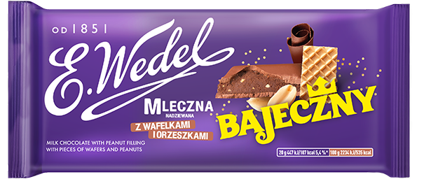 Wedel Milk chocolate with Bajeczny filling 100 g