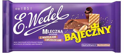 Wedel Milk chocolate with Bajeczny filling 100 g